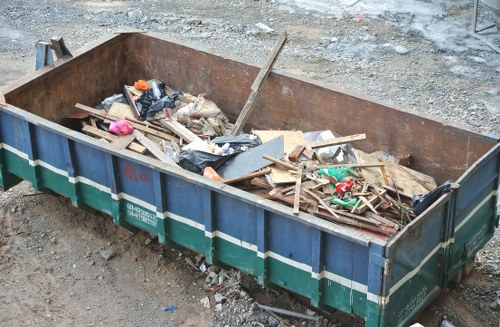 Professional office clearance team at work in Penge