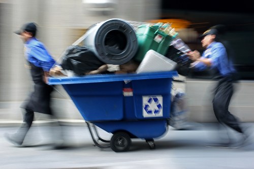 Eco-friendly waste disposal with recycling